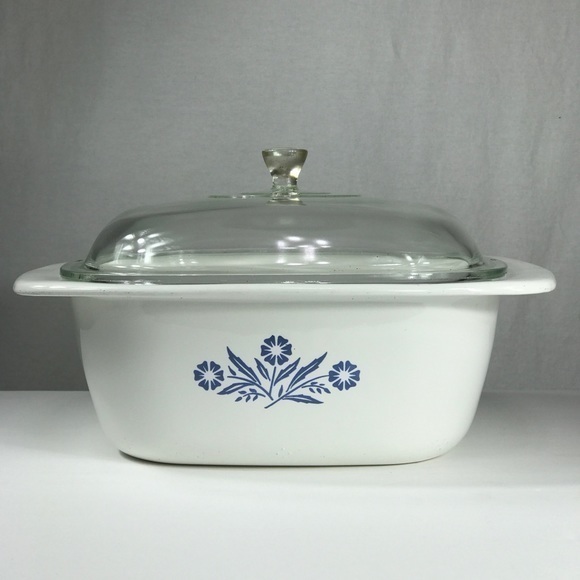Vintage Corningware Dutch Oven 4Qt with Lid P-34-B - Picture 1 of 9